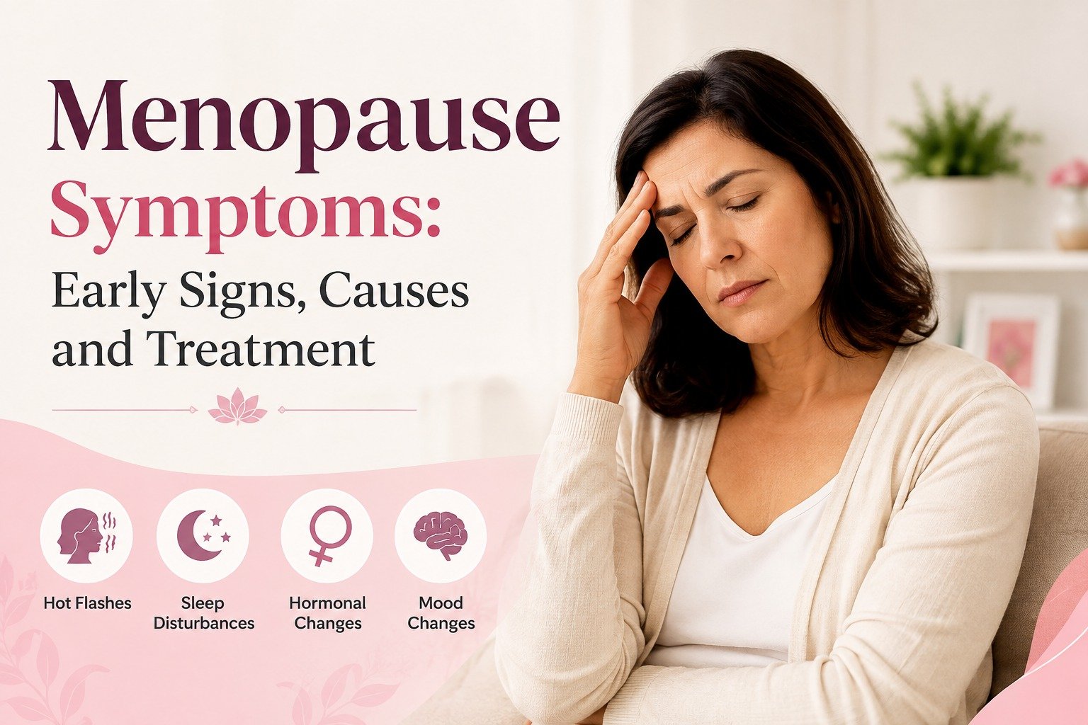 Menopause Symptoms: Early Signs, Causes and Treatment